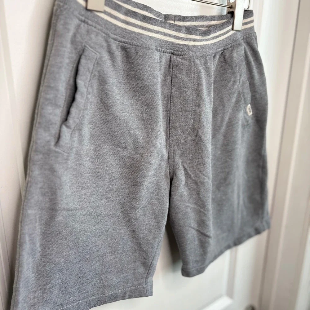 Vans Fleece Sweat Shorts Mens Large Heather Gray Skater Casual Active loungewear